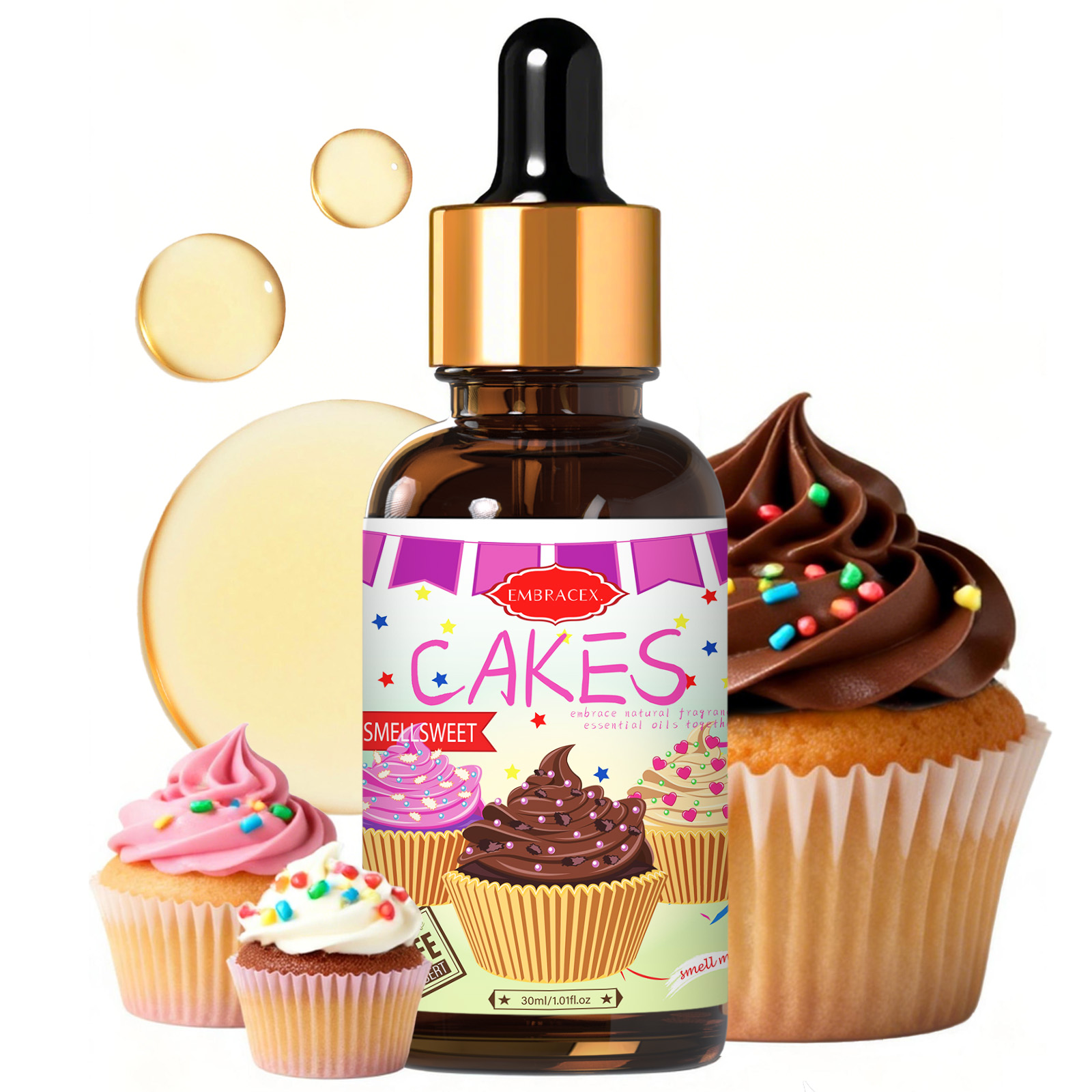 Candle Supplies Essential Oils - 30Ml Perlengkapan Mobil Minyak Esensial Kue,