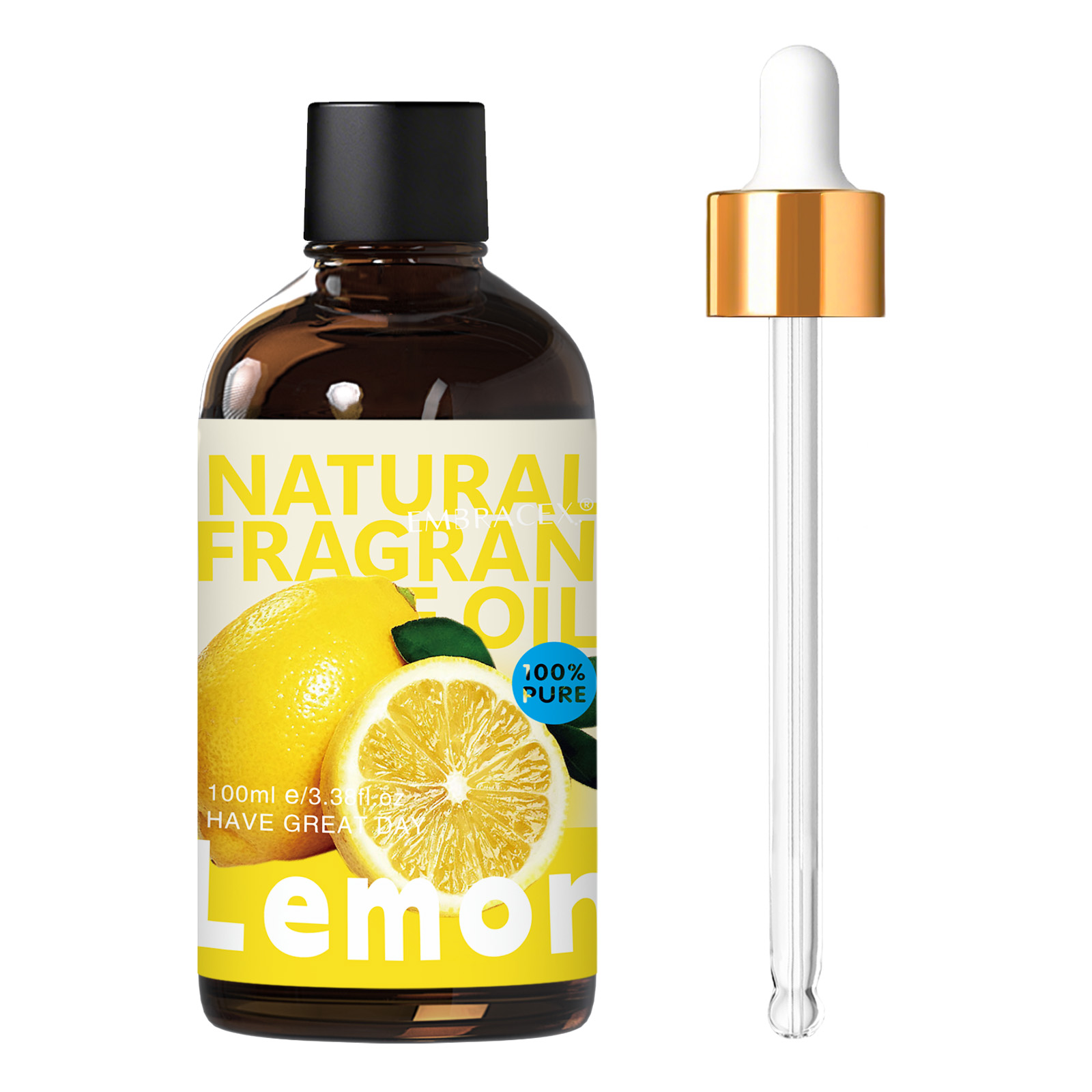 Candle Supplies Essential Oils - 100Ml Minyak Esensial Lemon Minyak Penyegar