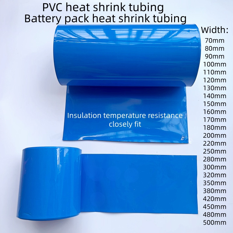 Shrink Sleeve Pvc - Pembungkus Baterai 18650, Selubung PVC Heat