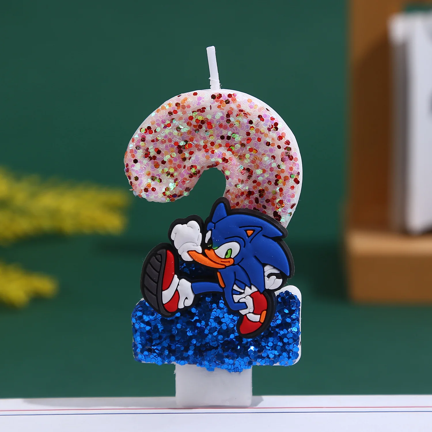 Lilin Sonices Biru 0-9 Angka K - Your Candle Supplies ulasan dan harga
