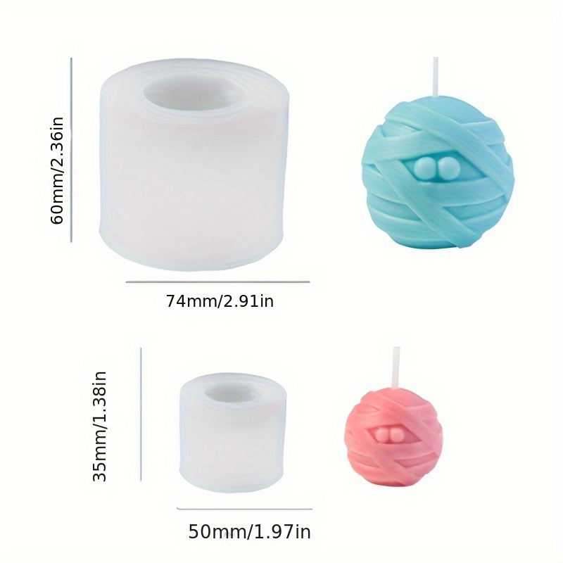 Lilin Silikon Halloween untuk  - Candle Fragrance Supplies ulasan dan harga
