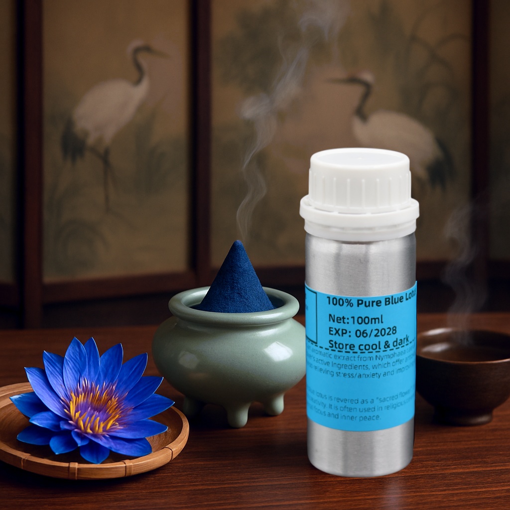 Minyak Wangi Teratai Biru Alam - Candle Fragrance Supplies ulasan dan harga
