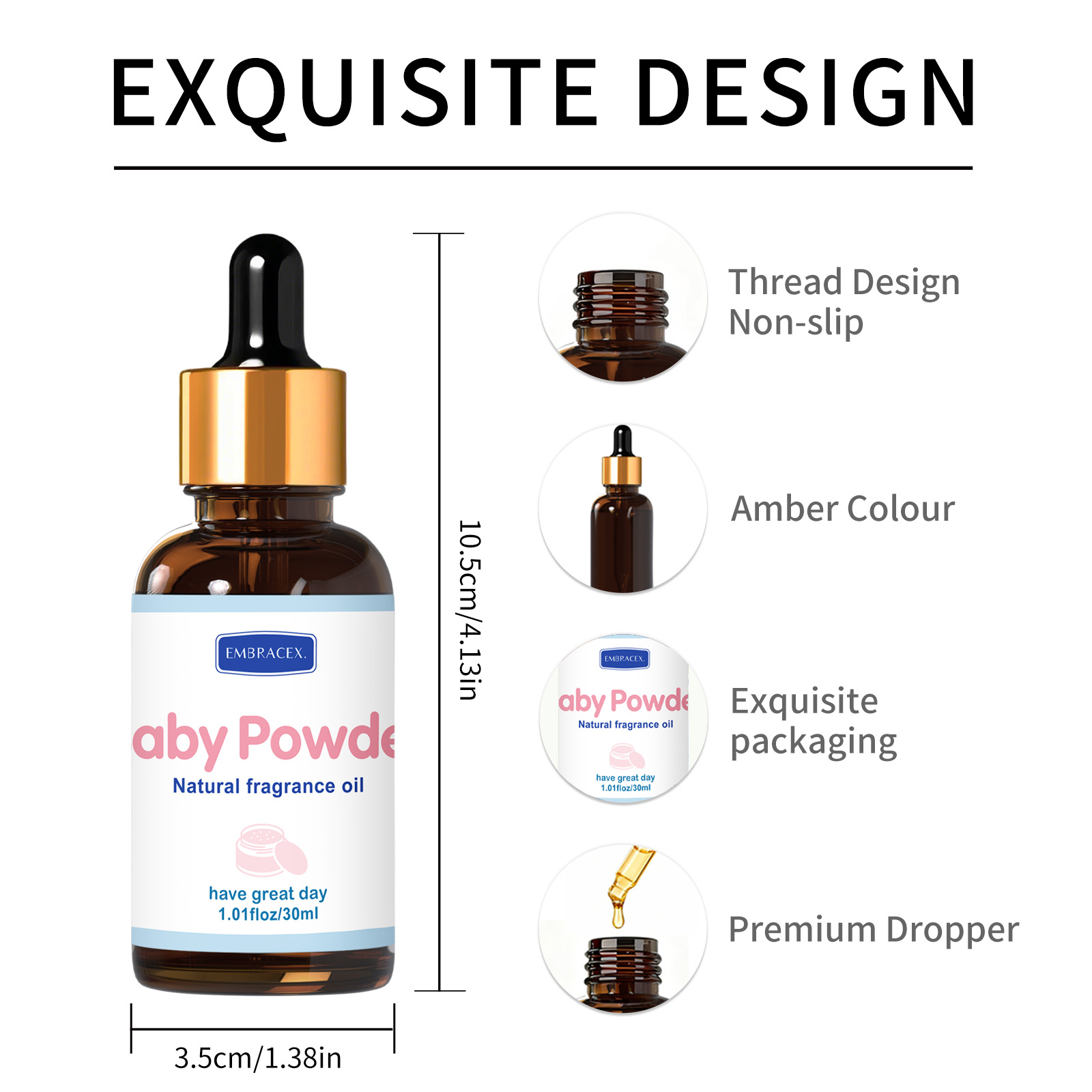 30Ml Minyak Esensial Bedak Bay - Candle Supplies Essential Oils ulasan dan harga