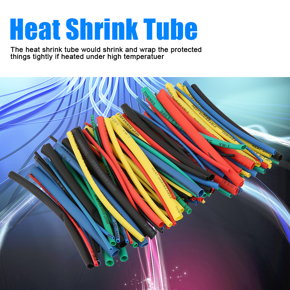100 buah 5 ukuran 5 Warna 100m - Shrink Sleeve Pvc ulasan dan harga