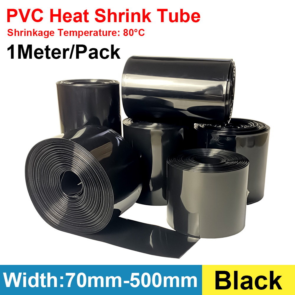 1meter 18650 Lipo baterai PVC  - Shrink Sleeve Pvc ulasan dan harga