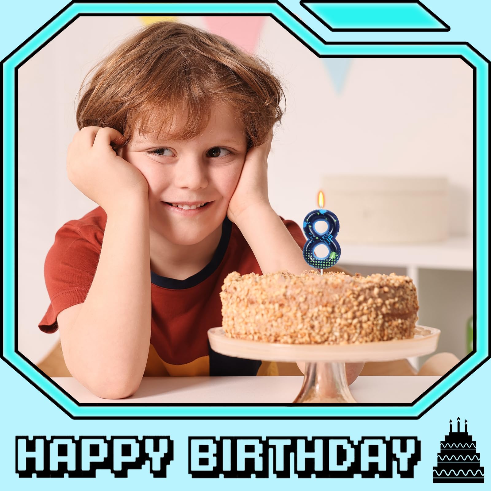 Lilin Ulang Tahun untuk Anak L - Candle Supplies Video ulasan dan harga
