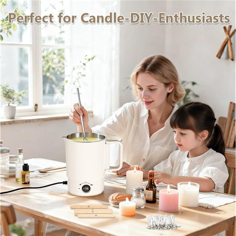 Kit Panci Pelebur Lilin Elektr - Candle Supplies Uk ulasan dan harga